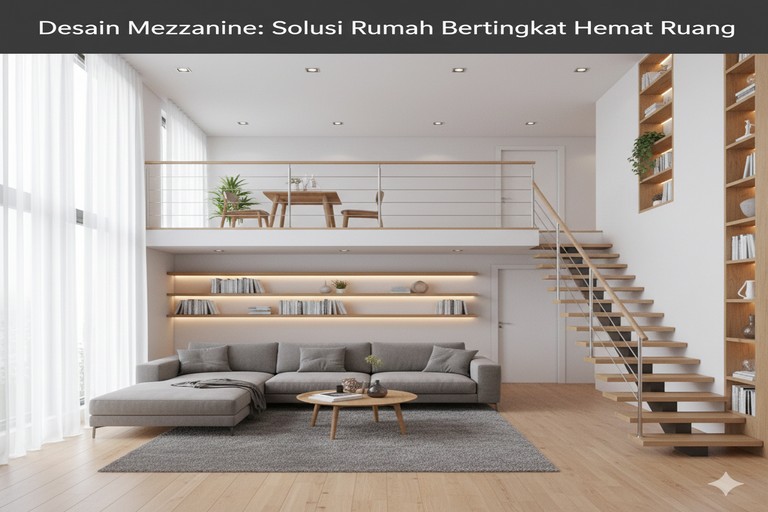 Desain Mezzanine: Solusi Rumah Bertingkat Hemat Ruang