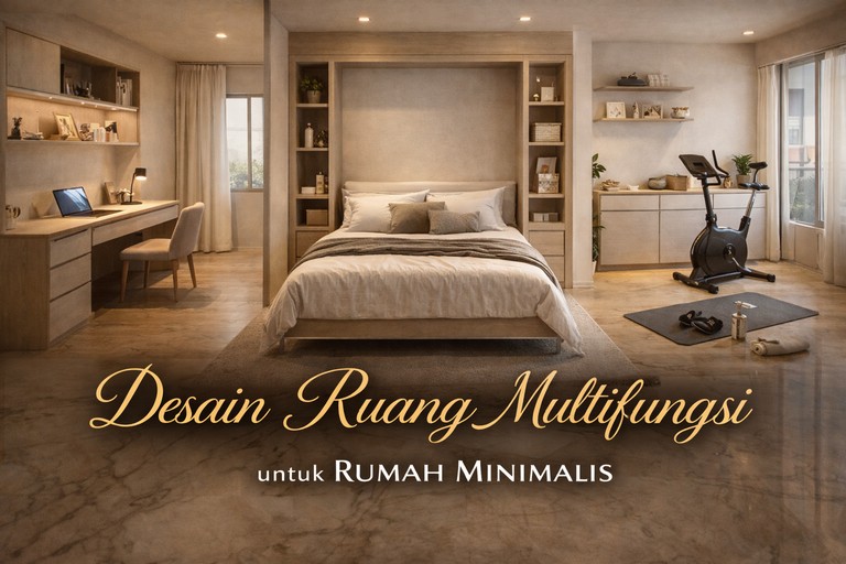 Desain Ruang Multifungsi untuk Rumah Minimalis