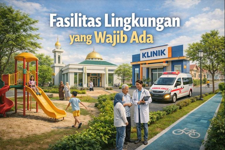 Fasilitas Lingkungan yang Wajib Ada
