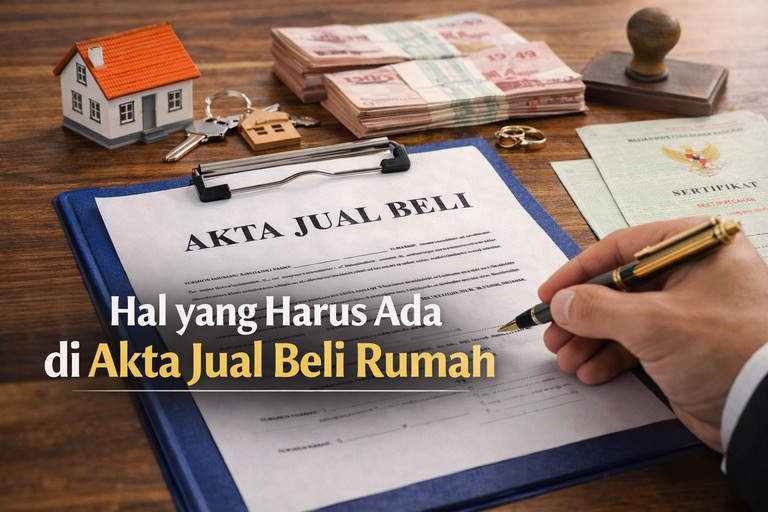 Hal yang Harus Ada di Akta Jual Beli Rumah