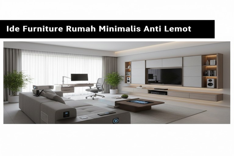 Ide Furniture Rumah Minimalis Anti Lemot