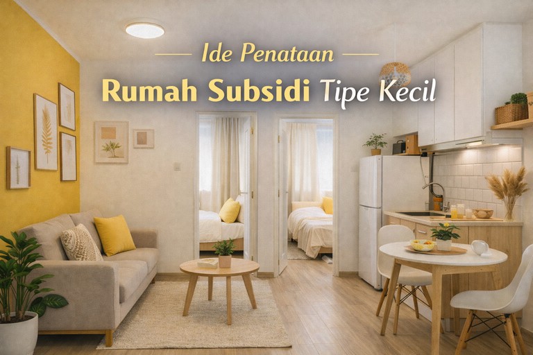 Ide Penataan Rumah Subsidi Tipe Kecil