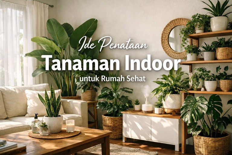 Ide Penataan Tanaman Indoor untuk Rumah Sehat