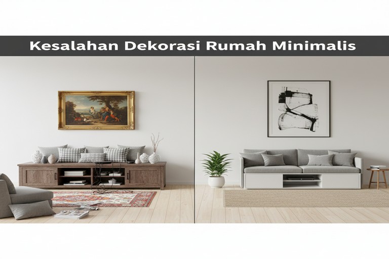 Kesalahan Dekorasi Rumah Minimalis