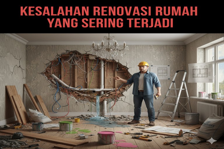 Kesalahan Renovasi Rumah yang Sering Terjadi