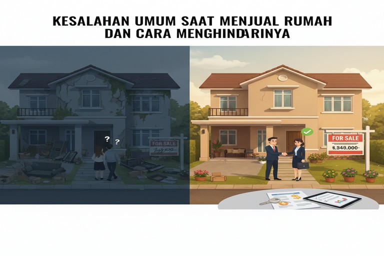 Kesalahan Umum Saat Menjual Rumah dan Cara Menghindarinya