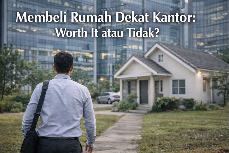 Membeli Rumah Dekat Kantor: Worth It atau Tidak?