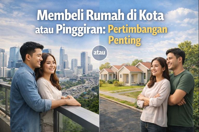 Membeli Rumah di Kota atau Pinggiran: Pertimbangan Penting