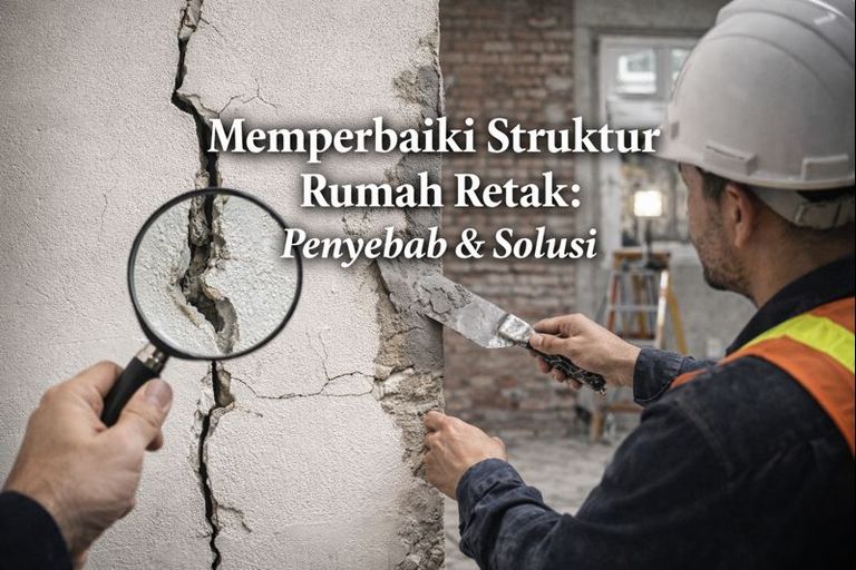 Memperbaiki Struktur Rumah Retak: Penyebab & Solusi