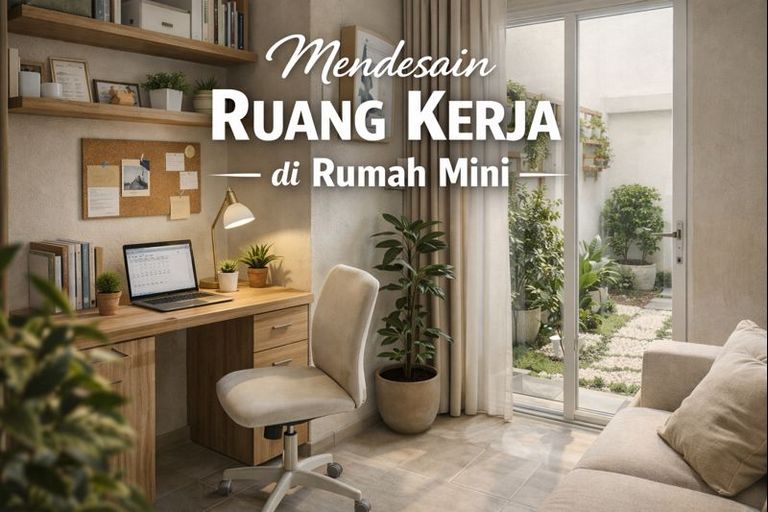 Mendesain Ruang Kerja di Rumah Mini