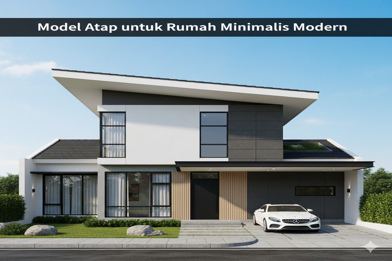 Model Atap untuk Rumah Minimalis Modern