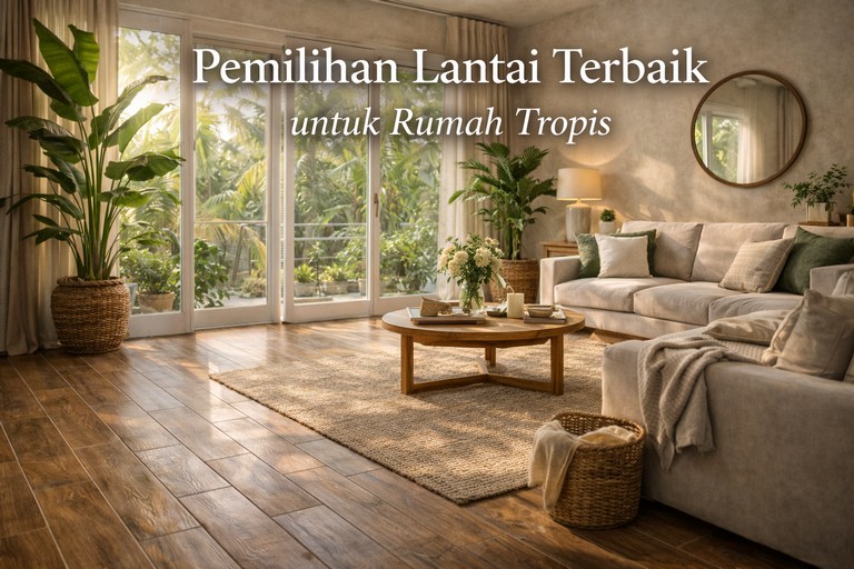 Pemilihan Lantai Terbaik untuk Rumah Tropis