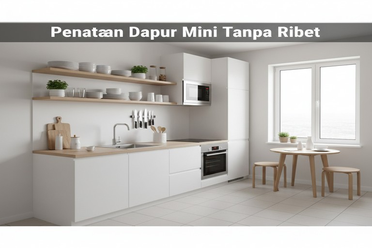 Penataan Dapur Mini Tanpa Ribet
