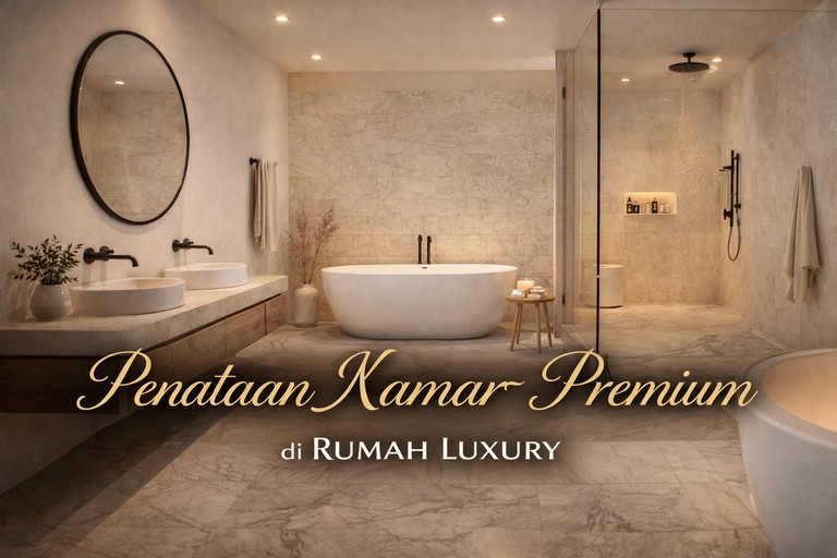 Penataan Kamar Mandi Minimalis Estetik