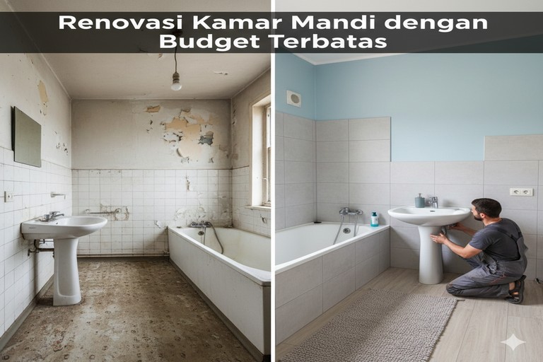 Renovasi Kamar Mandi dengan Budget Terbatas