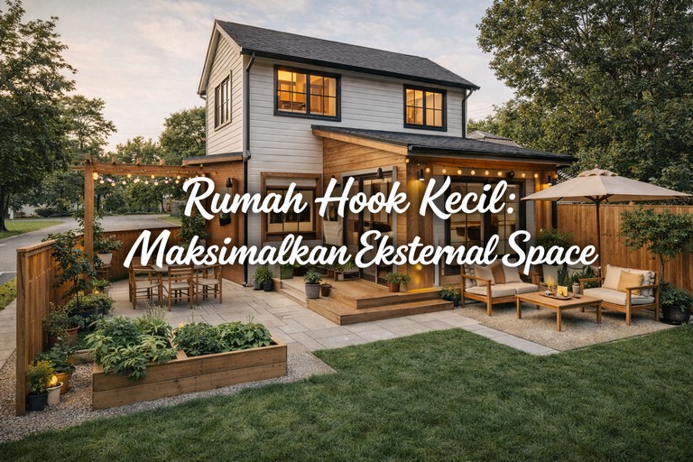 Rumah Hook Kecil: Maksimalkan Eksternal Space