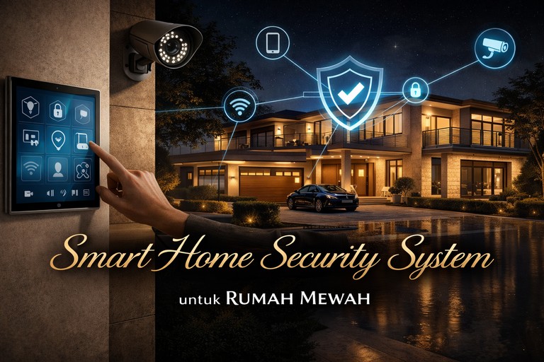 Smart Home Security System untuk Rumah Mewah