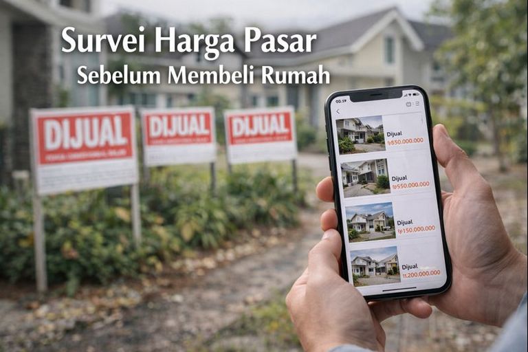 Survei Harga Pasar Sebelum Membeli Rumah