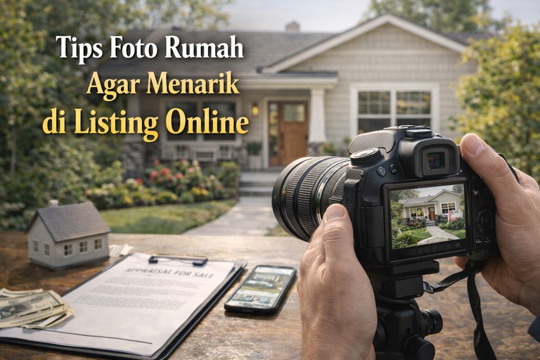 Tips Foto Rumah Agar Menarik di Listing Online
