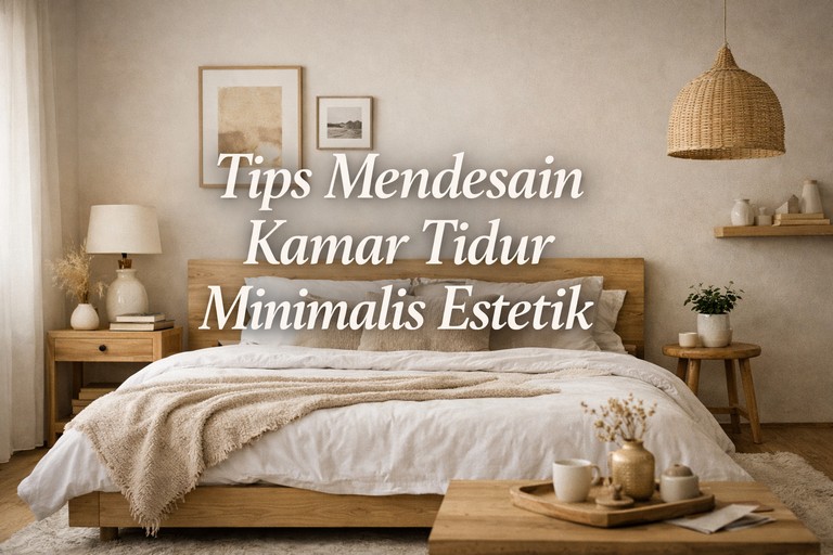 Tips Mendesain Kamar Tidur Minimalis Estetik
