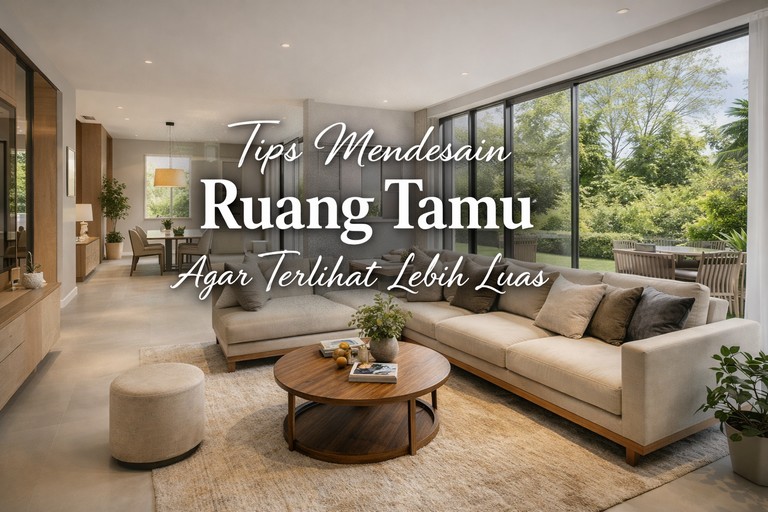 Tips Mendesain Ruang Tamu Agar Terlihat Lebih Luas