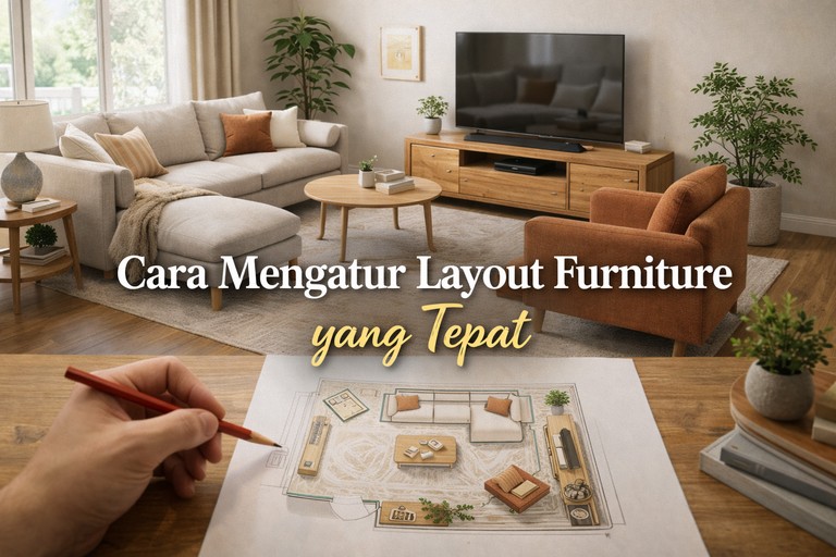 Cara Mengatur Layout Furniture yang Tepat