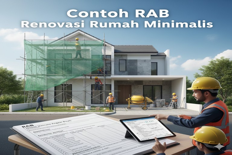 Contoh RAB Renovasi Rumah Minimalis
