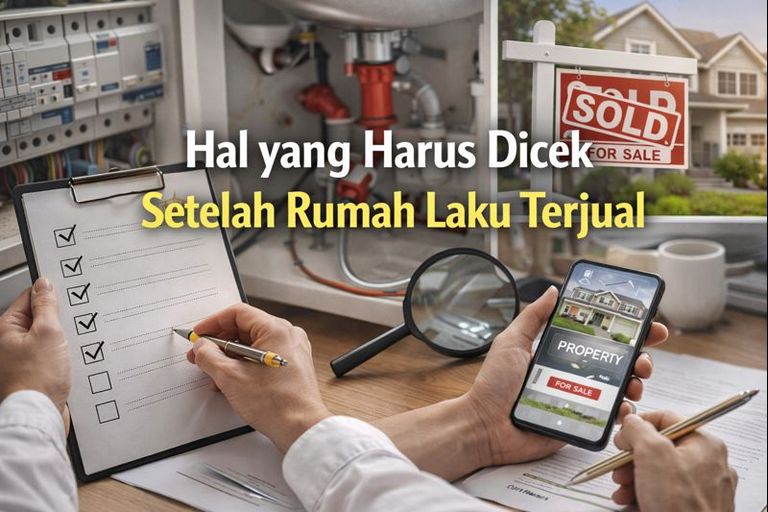 Hal yang Harus Dicek Setelah Rumah Laku Terjual