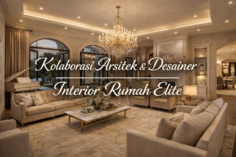 Kolaborasi Arsitek & Desainer Interior Rumah Elite