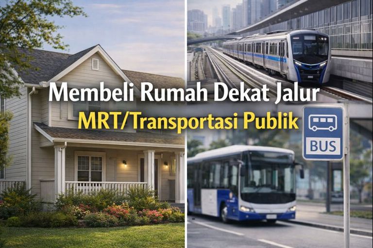 Membeli Rumah Dekat Jalur MRT/Transportasi Publik