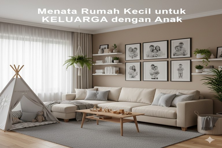 Menata Rumah Kecil untuk Keluarga dengan Anak