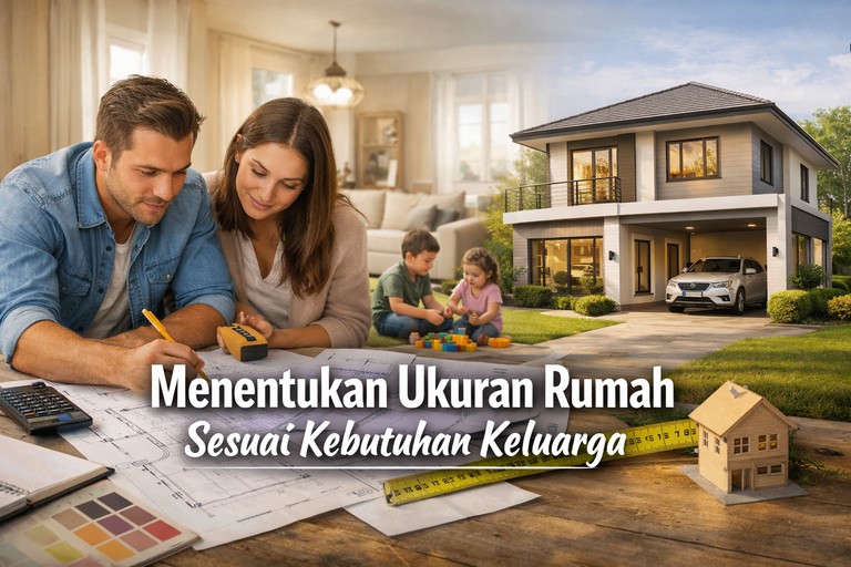 Menentukan Ukuran Rumah Sesuai Kebutuhan Keluarga
