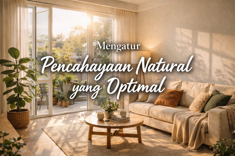 Mengatur Pencahayaan Natural yang Optimal