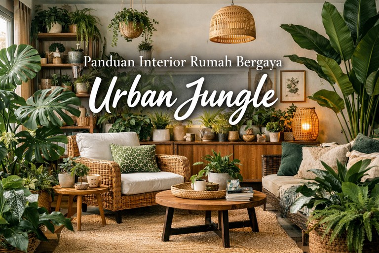 Panduan Interior Rumah Bergaya Urban Jungle