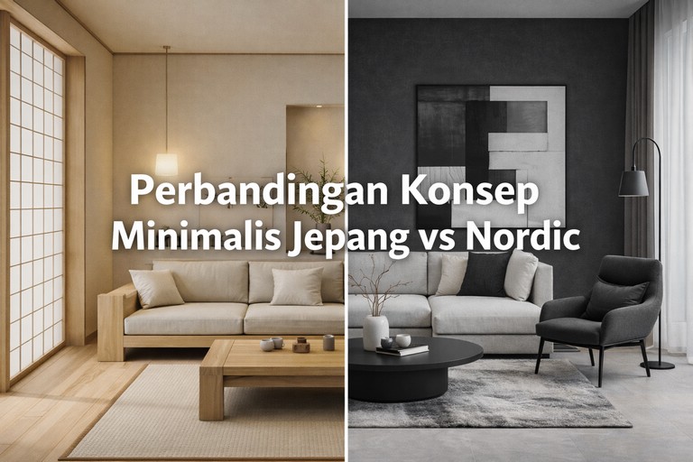 Perbandingan Konsep Minimalis Jepang vs Nordic
