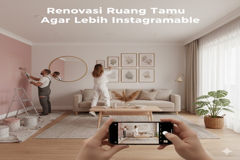 Renovasi Ruang Tamu Agar Lebih Instagramable
