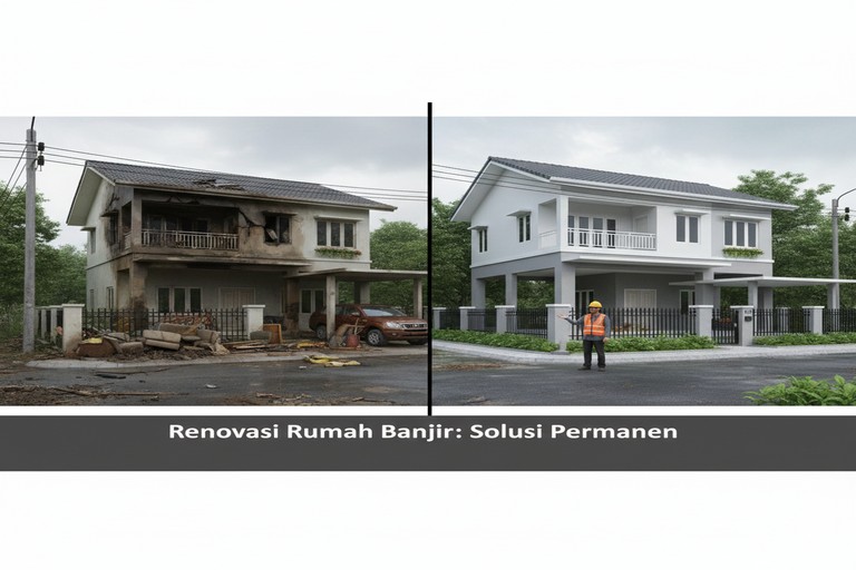 Renovasi Rumah Banjir: Solusi Permanen