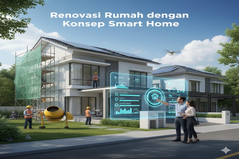 Renovasi Rumah dengan Konsep Smart Home