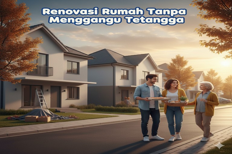 Renovasi Rumah Tanpa Mengganggu Tetangga
