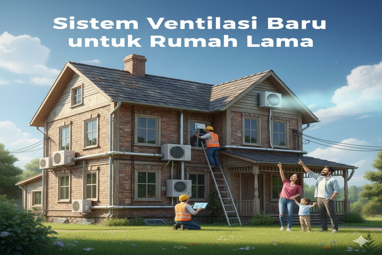 Sistem Ventilasi Baru untuk Rumah Lama