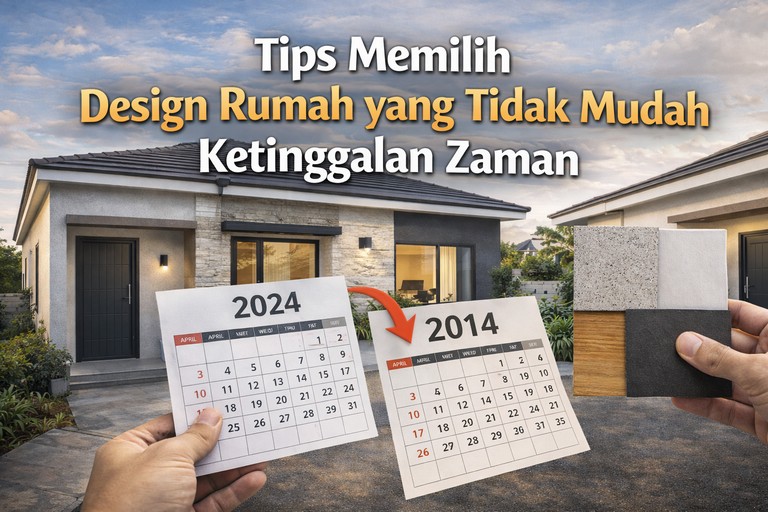 Tips Memilih Desain Rumah yang Tidak Mudah Ketinggalan Zaman