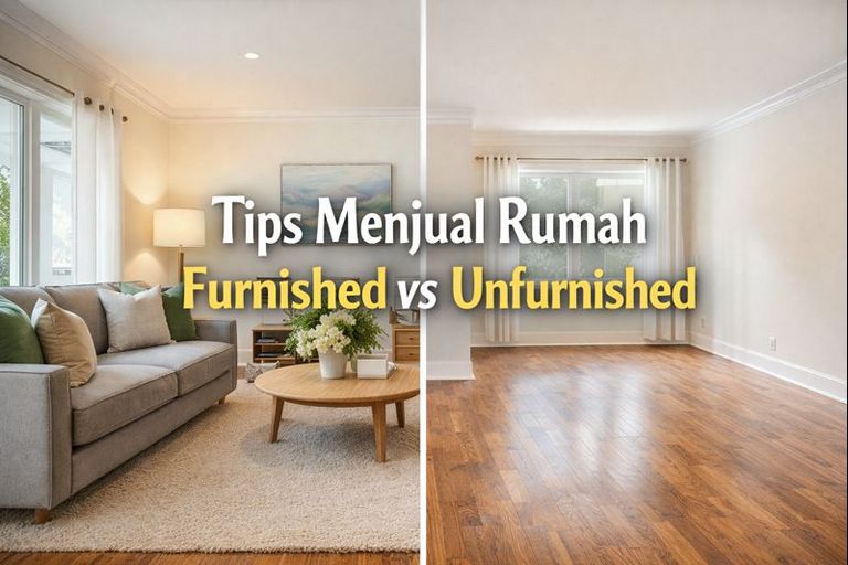 Tips Menjual Rumah Furnished vs Unfurnished